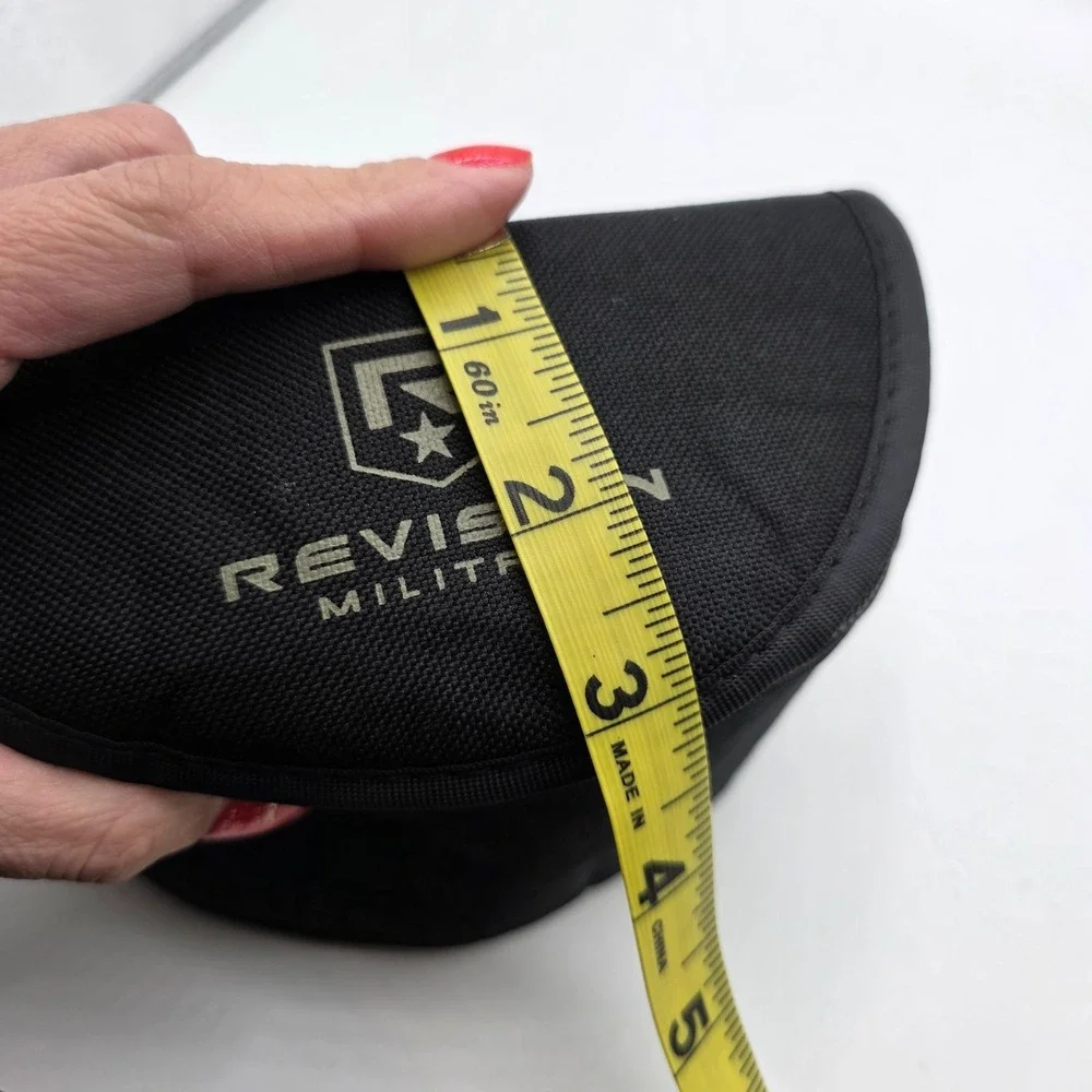 Revision Military Eyewear‎ Protective Case Black Anti-Fog Cloth Durable Outdoors